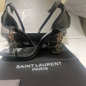 Saint Laurent ysl heels, worn twice